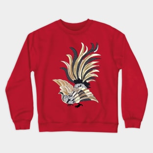 Down Chinese Sangjit Bird Crewneck Sweatshirt